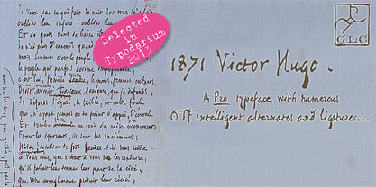 1871 Victor Hugo Fuente Póster 1