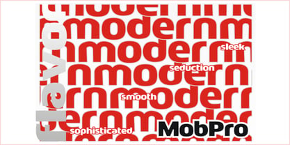 Mob Pro Font Poster 1