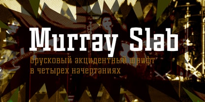 Murray Slab Font Poster 3