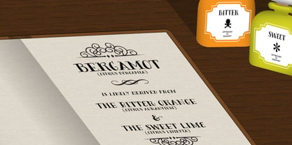 Bergamot Font Poster 3