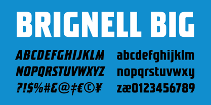 Brignell Big Font Poster 2