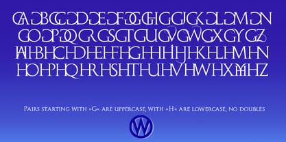 Monogramma Font Poster 5