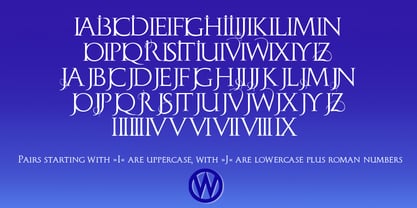 Monogramma Font Poster 6