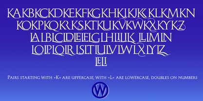 Monogramma Font Poster 7