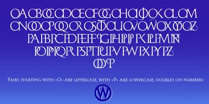 Monogramma Font Poster 9