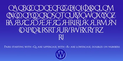 Monogramma Font Poster 10