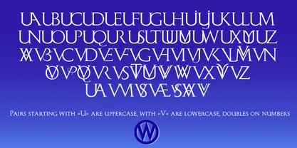 Monogramma Font Poster 12