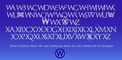 Monogramma Font Poster 13