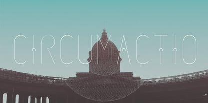 Circumactio Font Poster 1