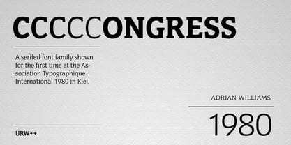 Congress Font Poster 1