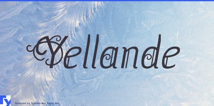 Yellande Font Poster 1