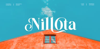 Nillota Font Poster 1