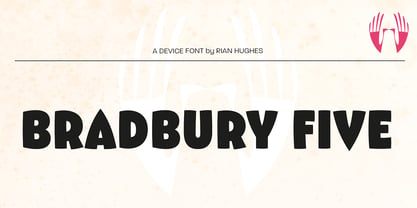 Bradbury Five Font Poster 7