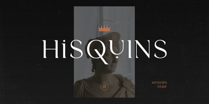 Hisquins Font Poster 1