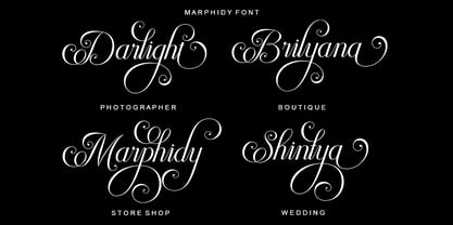 Marphidy Font Poster 5
