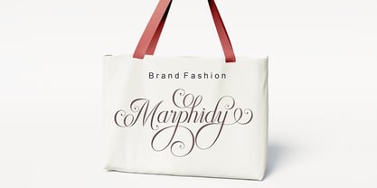 Marphidy Font Poster 8
