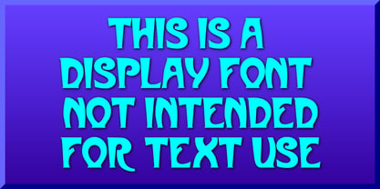 Display Art Two Font Poster 2