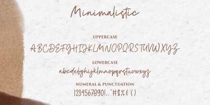Minimalistic Font Poster 10