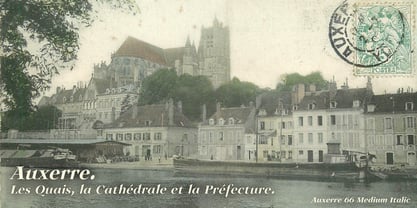 Auxerre Fuente Póster 9