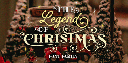 Legend Of Christmas Fuente Póster 1