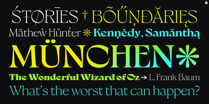 Milanesa Serif Font Poster 7