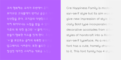 Cre Happiness Font Poster 5