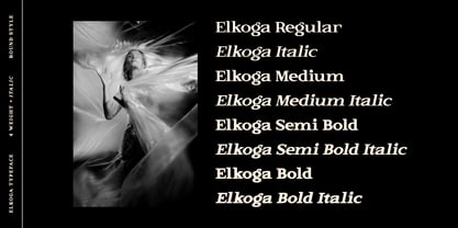 Elkoga Font Poster 4
