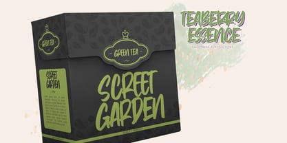 Teaberry Essence Font Poster 4