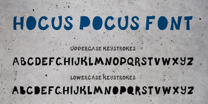 Hocus Pocus Font Poster 3