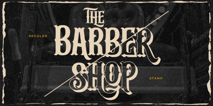 Barber shop Font : Download Free for Desktop & Webfont