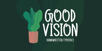 Good Vision Font Poster 1