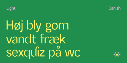 SK Greenland Font Poster 9