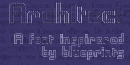 Architect Font Poster 1