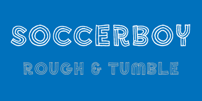 Soccerboy Font Poster 1