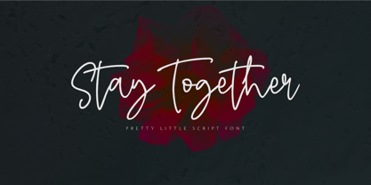 Stay Together Font Poster 1