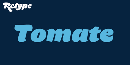 Tomate Font Poster 1