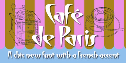 Cafe De Paris Police Affiche 1