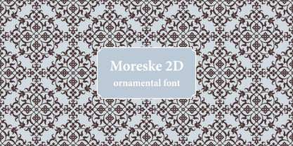 Moreske 2D Fuente Póster 3