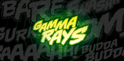 Gamma Rays BB Fuente Póster 1