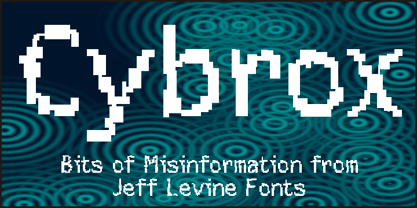 Cybrox JNL Font Poster 1