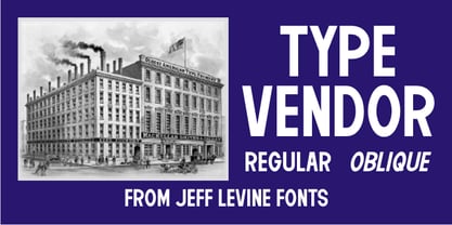 Type Vendor JNL Font Poster 1