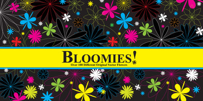 Bloomies Font Poster 1