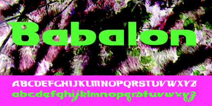 Babalon Font Poster 1