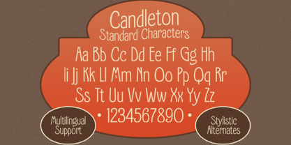 Candleton Font Poster 5
