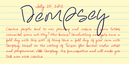 Dempsey Font Poster 1