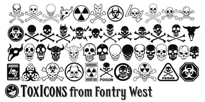 ToxIcons Font Poster 2