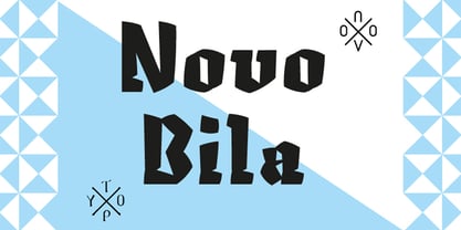 NT Novo Font Poster 2