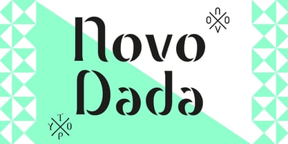 NT Novo Font Poster 4