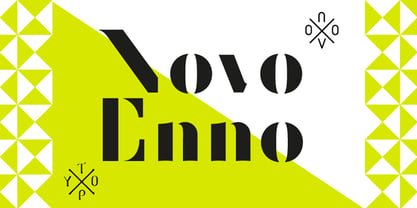 NT Novo Font Poster 5