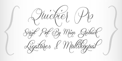 Quickier Font Poster 1